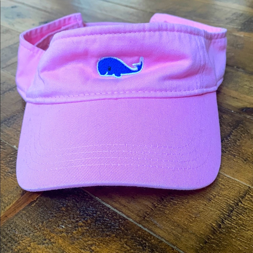 Blue Whale embroidered adjustable visor